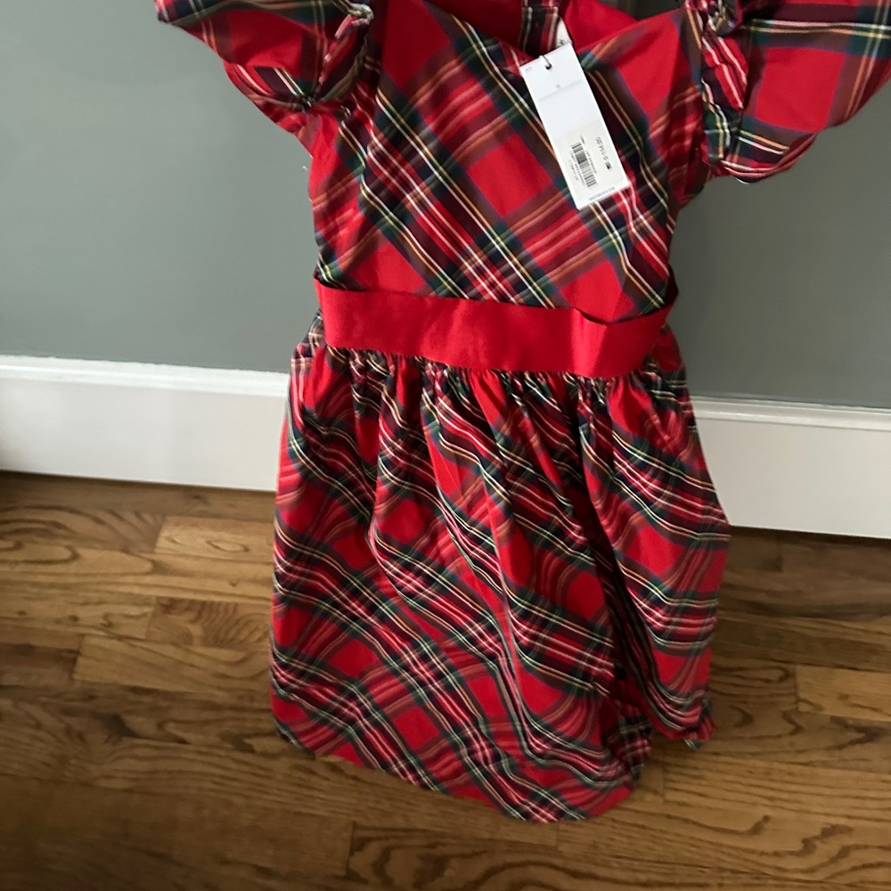 Janie and Jack Red Plaid Dress